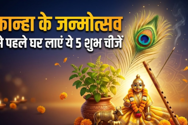जन्माष्टमी से पहले घर लाएं ये शुभ चीजें